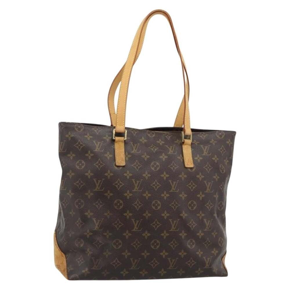 Louis Vuitton Monogram Cabas Piano Tote Brown